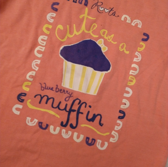 Size 3T toddler baby girl cupcake muffin roots t-shirt - Picture 4 of 15